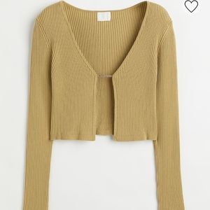 New H&M Open Front Sweater